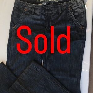 Fillmore Wide leg Chambray jeans